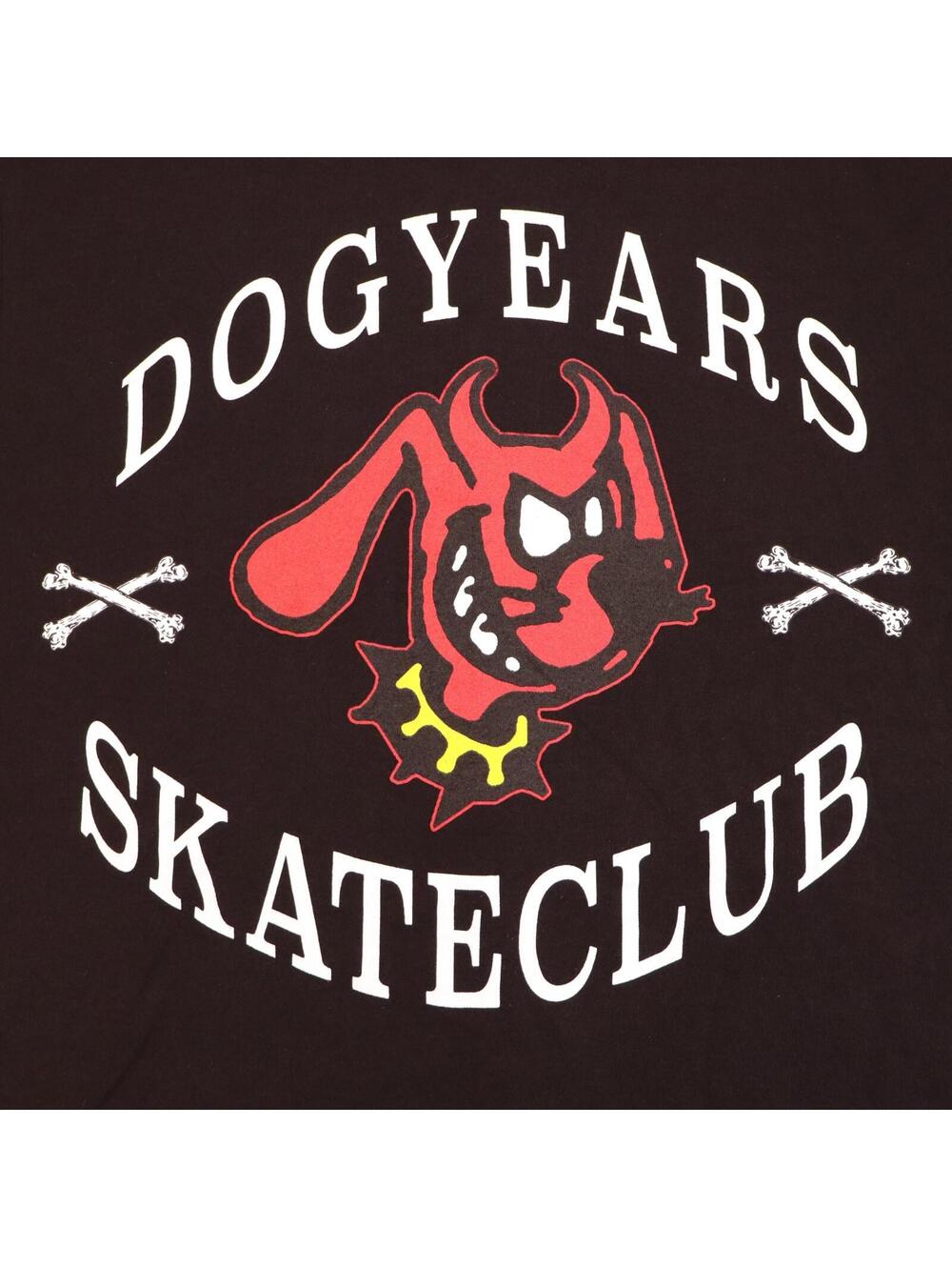Dog Years Skate Club T shirt Med Black 100 Cotton Zumiez USA